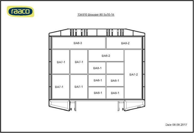 Produktbild Raaco Boxxser 80 5x10-14