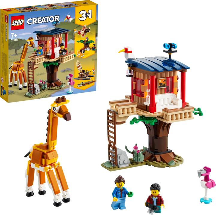 Immagine prodotto LEGO Casa sull'albero Safari (31116, LEGO Creator 3-in-1)