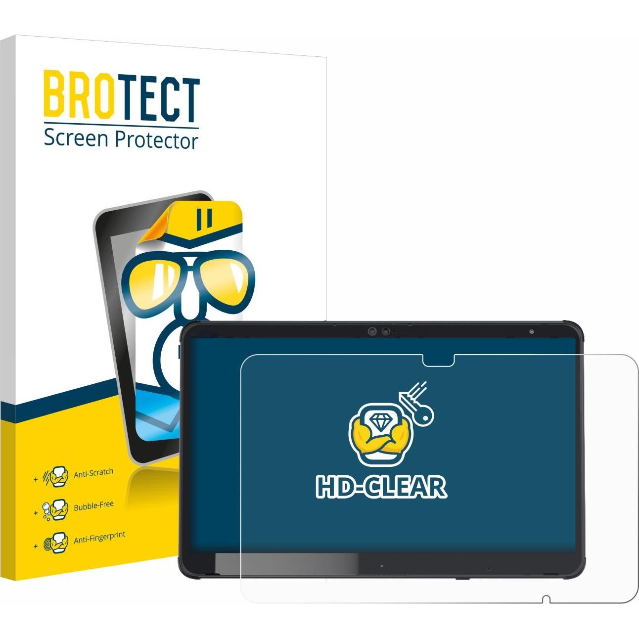 BROTECT Schutzfolie Displayschutz Displayschutzfolie Folie Klar Transparent (1 Stück, Stylistic Q7311), Tablet Schutzfol...