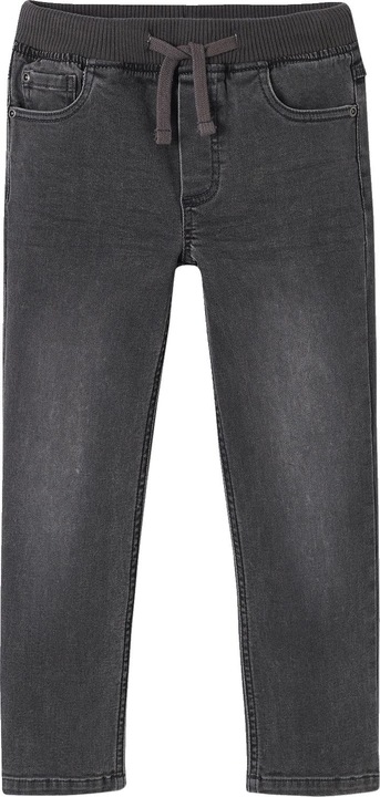 Actual product image Vertbaudet The UNVERWÜSTLICHE, robust boys' jeans with stretch waistband WATERLESS (98)