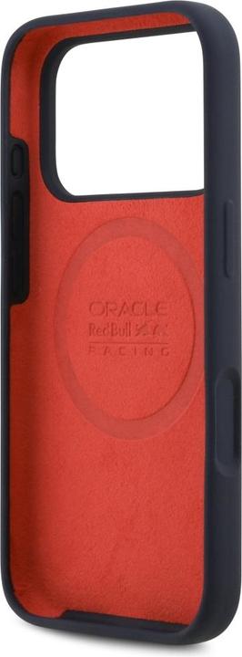 Actual product image Red Bull Silicone Oversize Vertical Logo MagSafe Case for iPhone 17 Pro Navy Blue (Apple iPhone 17 Pro)
