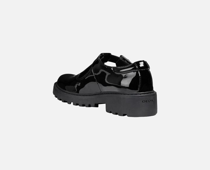 Produktbild Geox Mädchen J Casey G E Lederschuhe mit Schnalle (36)