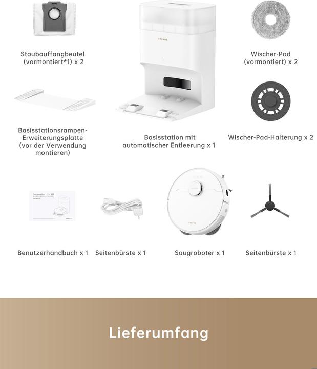 Actual product image Dreame L10s Plus (Vacuum mopping robot)