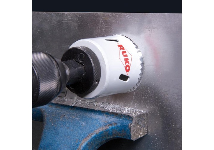Produktbild Ruko Lochsäge Sägen-Ø 92 mm Schnitttiefe 38 mm Feinverzahnung HSSE-Co8-Bi-Metall (92 Millimeter)