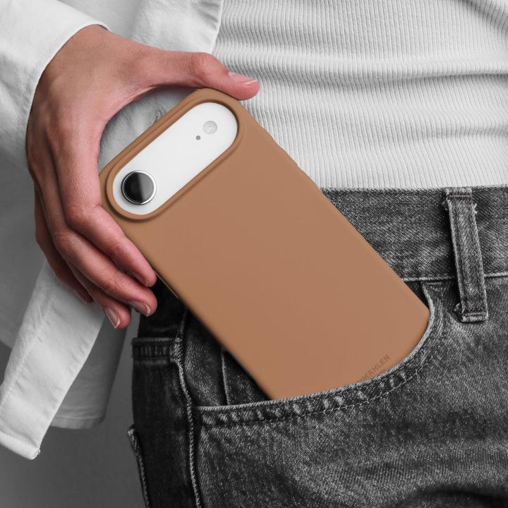 Immagine prodotto Vonmählen Back Cover Soft Silicone iPhone 17 Air Dark Cream (Apple iPhone 17 Pro)