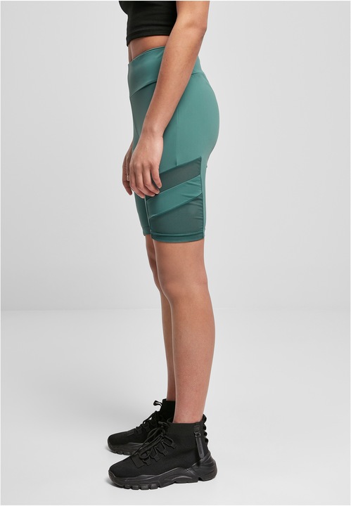 Immagine prodotto Urban Classics Pantaloncini da ciclismo Tech Mesh a vita alta da donna (M)