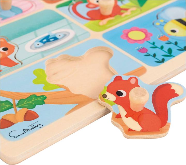 Produktbild Jumbo Lieblingsessen (Holzpuzzle) (8 Teile)