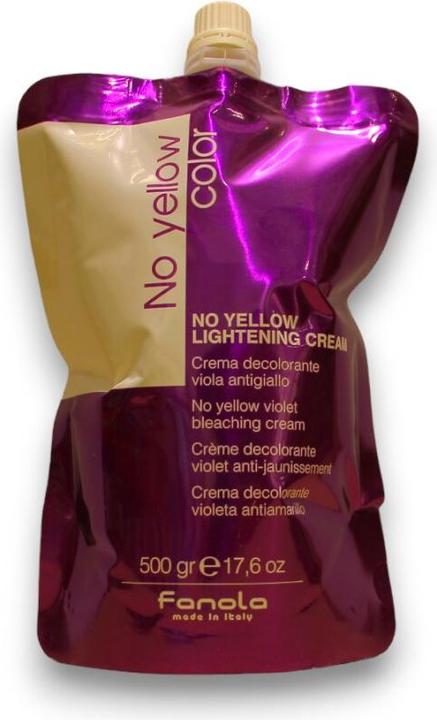 Produktbild Fanola No Yellow Violet Bleaching Cream 500 g (Violett, Gelb)
