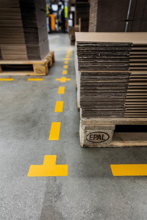 Produktbild Durable Signalaufkleber für den Boden Form