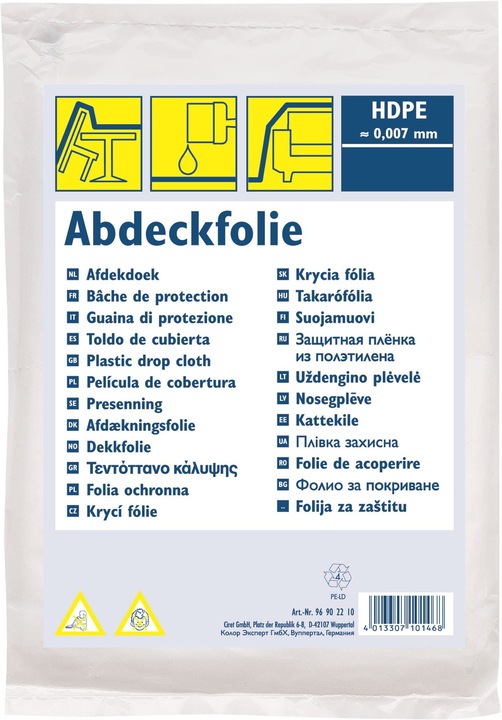 Produktbild Color Expert Abdeckfolie 4x25m