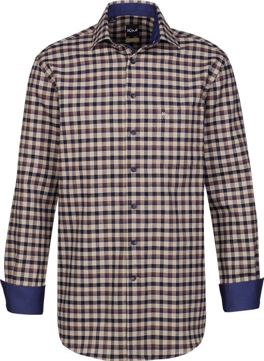 Produktbild Kauf Verona Kent Langarm modern fit mit Kontrast (L)