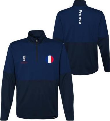 Produktbild Outerstuff Fifa Country 1/4 Zip Pullover Frankreich Mxxl (XXL)