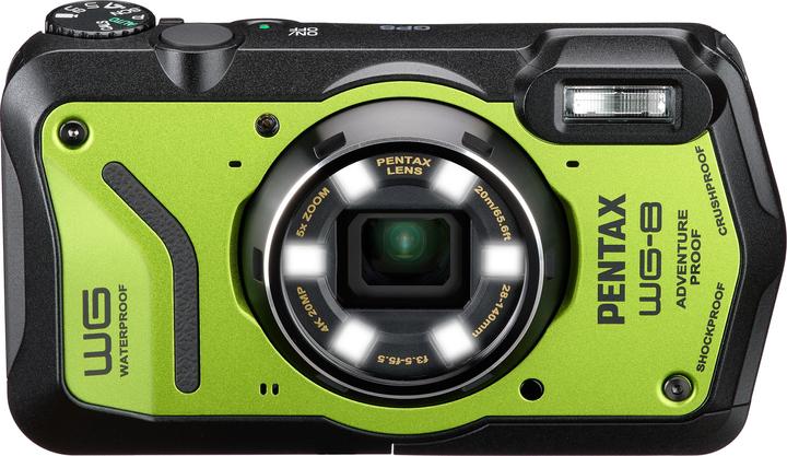 Actual product image Pentax WG-8 (28 - 140 mm, 20 Mpx, 1/2,3'')