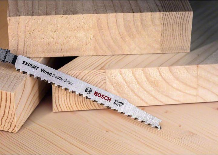 Produktbild Bosch Professional Zubehör EXPERT 'Wood 2-side clean' T 308 B Stichsägeblatt, 2 Stück