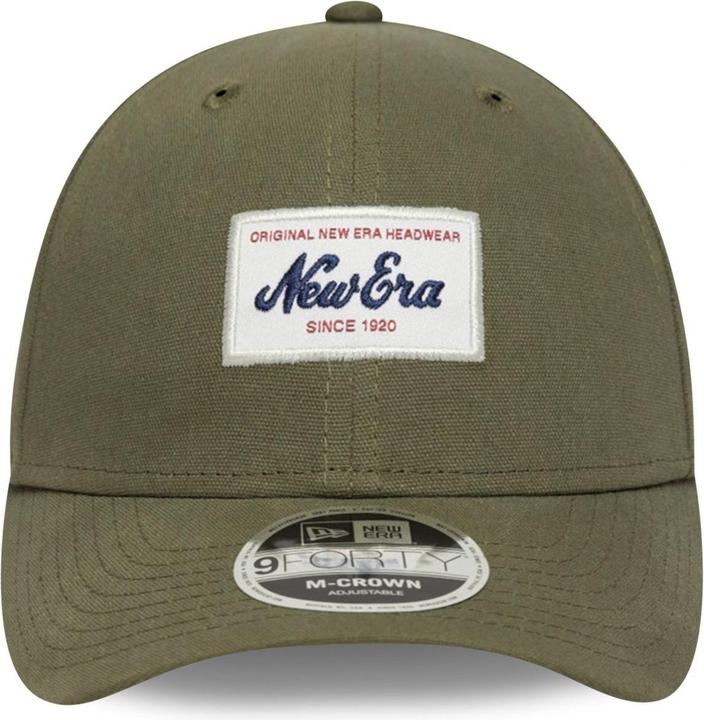 Produktbild New Era 9Forty M-Crown Cap - Brand Retro Patch Oliv