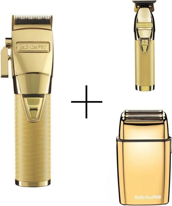 Produktbild BaByliss Skeleton Gold + Goldfx + Rasierer Gold
