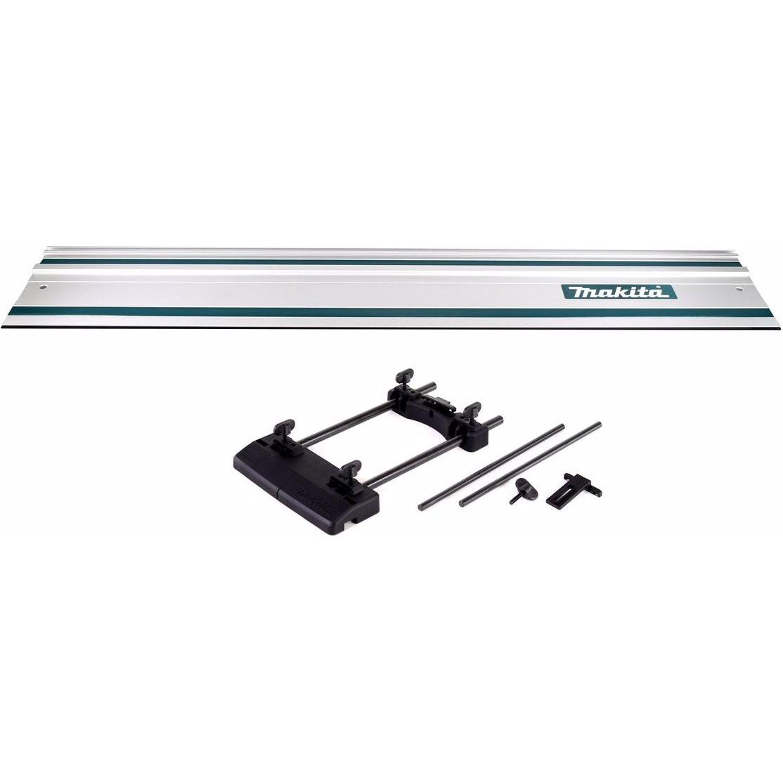 Thumbnail - Makita, Zubehör Maschine, Führungsschienen Adapter für Fräsen ( 194579-2 ) + Führungsschiene 1000mm ( 199140-0 )