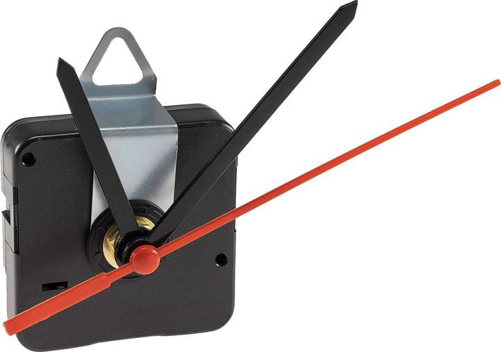Produktbild König Design Quarz Uhrwerk Wanduhr schleichend lautlos leise tickend Zeigersatz Kunststoff