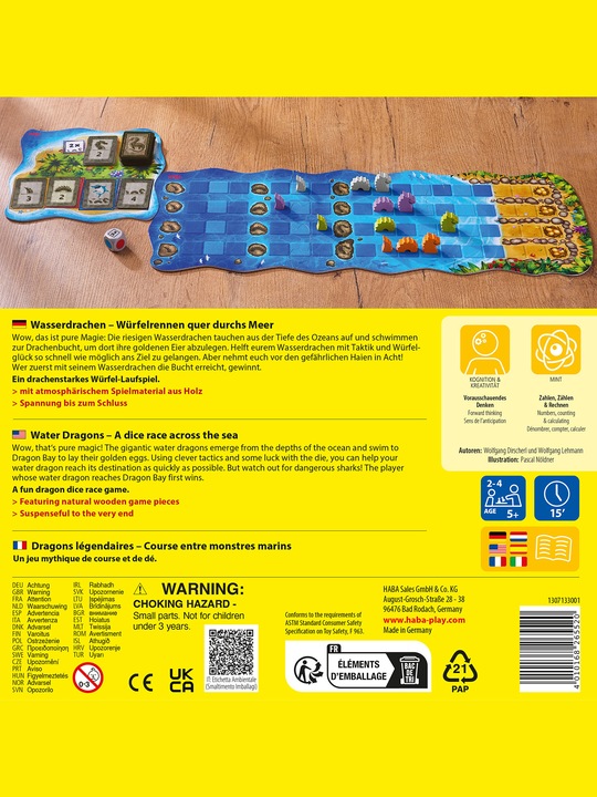 Valori nutrizionali e ingredienti Haba Drago d'acqua (Tedesco)