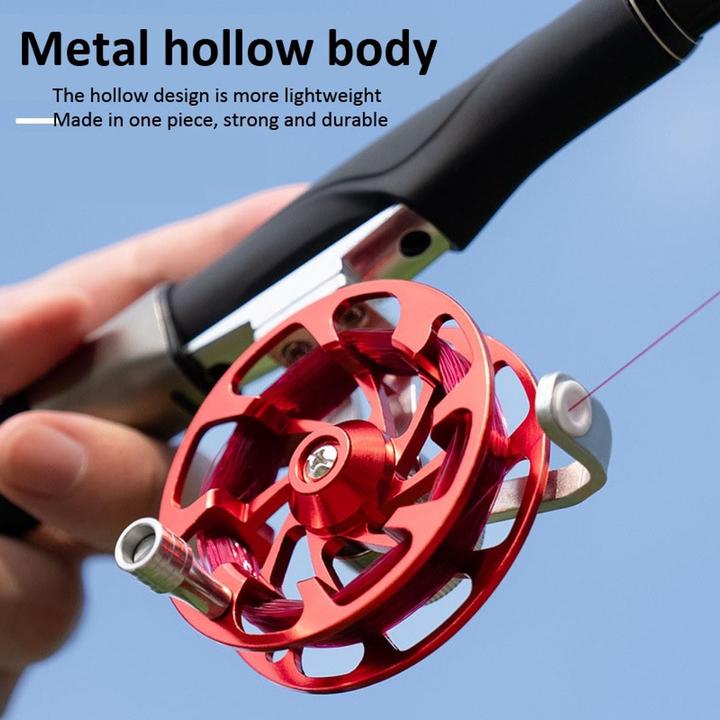 Actual product image König Design Fly Fishing Reel Aluminium Alloy Fishing Reel Ice Fishing Fly Fishing New