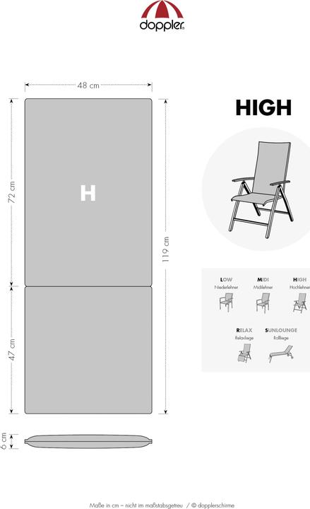 Produktbild Doppler Living (119 x 48 cm)