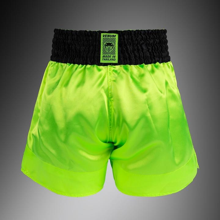 Actual product image Venum Muay Thai Shorts Classic Evo – Neon Yellow/Black – XXL (XXL)