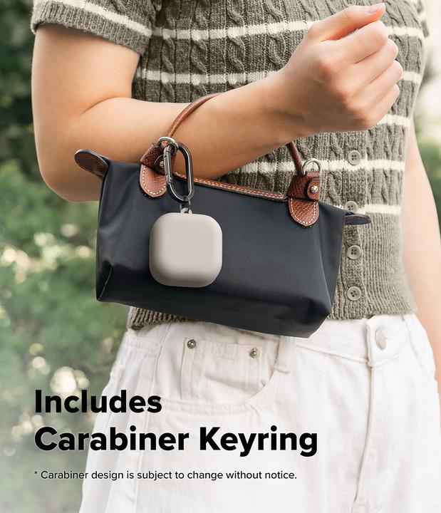 Produktbild Ringke - Silicone - Xiaomi Redmi Buds 4 Pro - Stone (Ladecase Hülle)