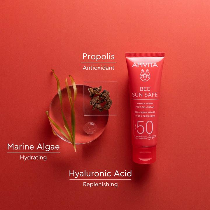Actual product image Apivita Bee Sun Safe (SPF 50, 50 ml)