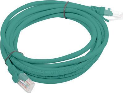 Produktbild Lanberg *Patchcord cat.6 3.0M UTP green (U/UTP, CAT6, 3 m)