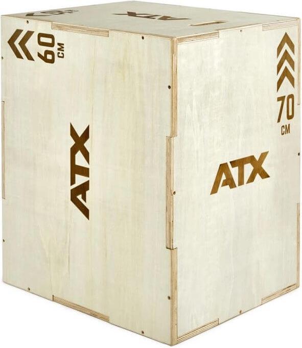 Immagine prodotto ATX Box plyo antiscivolo - legno 50 x 60 x 70 cm
