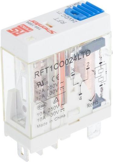 Produktbild RS PRO Plug-in relay SPCO 24Vdc LED Lock&Diode