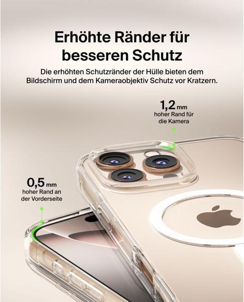 Produktbild Belkin Coque De Protection Magnetique Po (Apple iPhone 16, Apple iPhone 16 Pro Max)