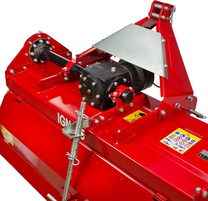 Produktbild Dema Bodenfräse Rotorfräse Heckfräse Ackerfräse Fräse Anbaugerät 125 cm für Traktor bis 30 PS