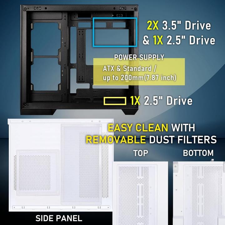 Actual product image BitFenix ATX Semi-Tower Gehäuse Triton (ATX)