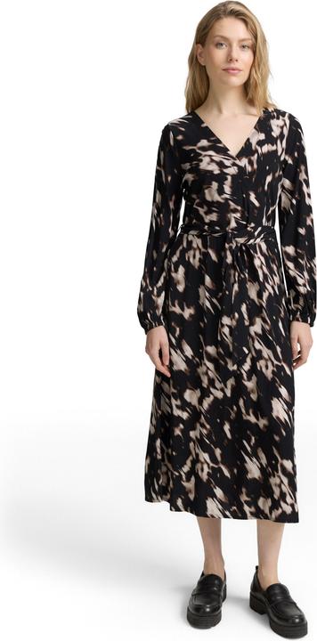 Produktbild Tom Tailor Wikkeljurk met patroon (44)