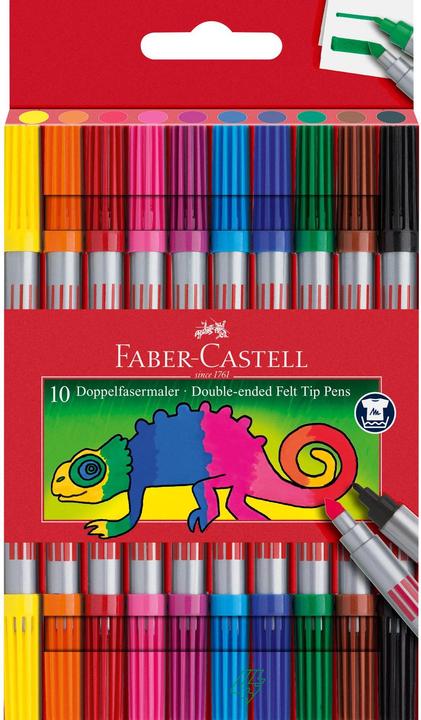Image du produit Faber-Castell Feutres à deux pointes (10x)