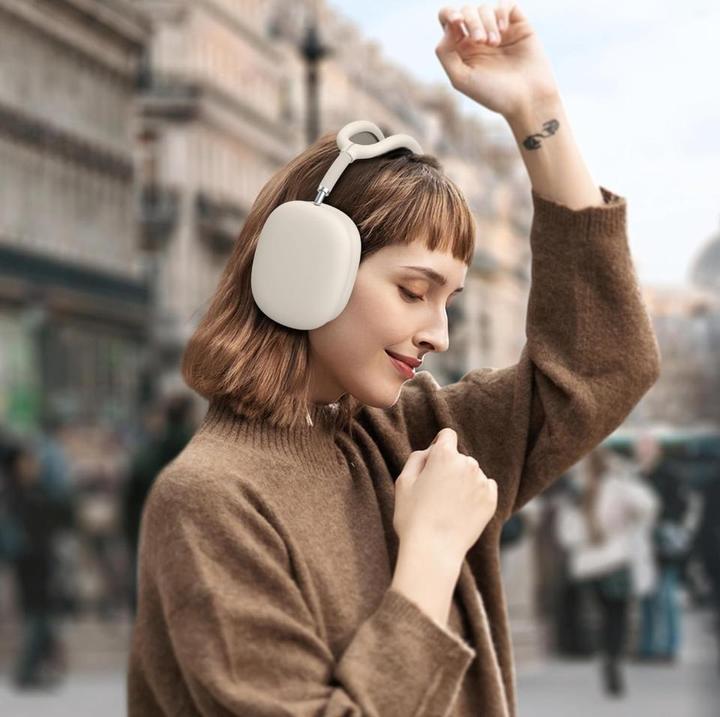 Image du produit Screenguard Etui en silicone liquide 3-en-1 Set Sandy (Sac pour écouteurs)