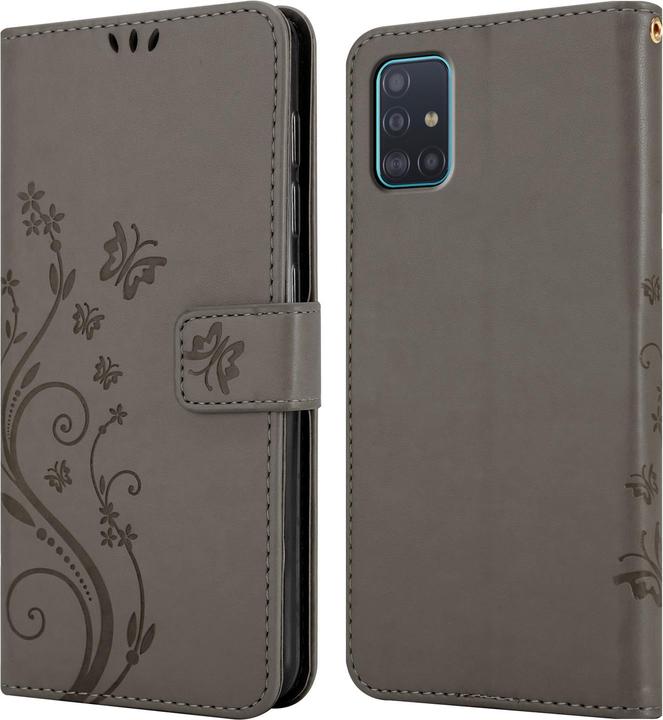 Actual product image Cadorabo Flower Book Cover (Samsung Galaxy A51 5G)
