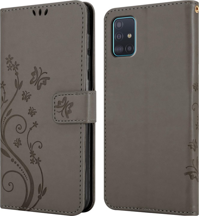 Produktbild Cadorabo Flower Book Cover (Samsung Galaxy A51 5G)