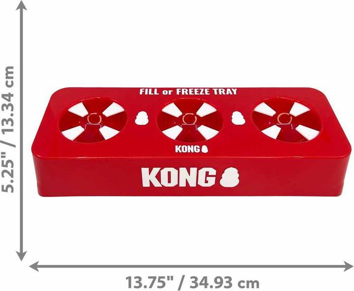 Productafbeelding KONG Vullen of invriezen Bak 35X13,5X7Cm (Kauwspeeltje voor honden)