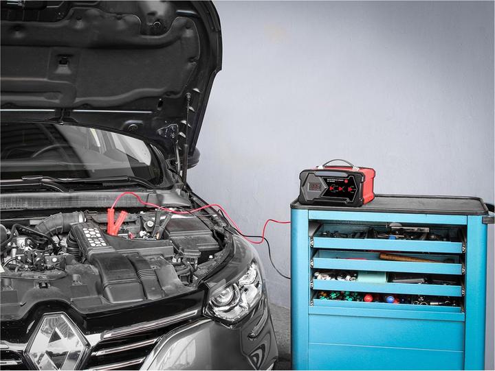 Image du produit APA Chargeur d'atelier numérique (12V, 6V, 12 A)