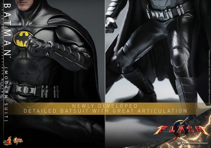 Actual product image Hot Toys The Flash figurine Movie Masterpiece 1/6 Batman (Modern Suit) 30 cm