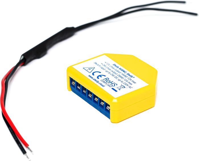 Actual product image Shelly RGBW2 (Dimming actuator)