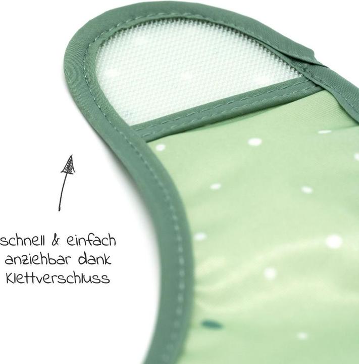Image du produit MiaMia Bavoirs Lot de 5 bavoirs avec fermeture Velcro - Vert