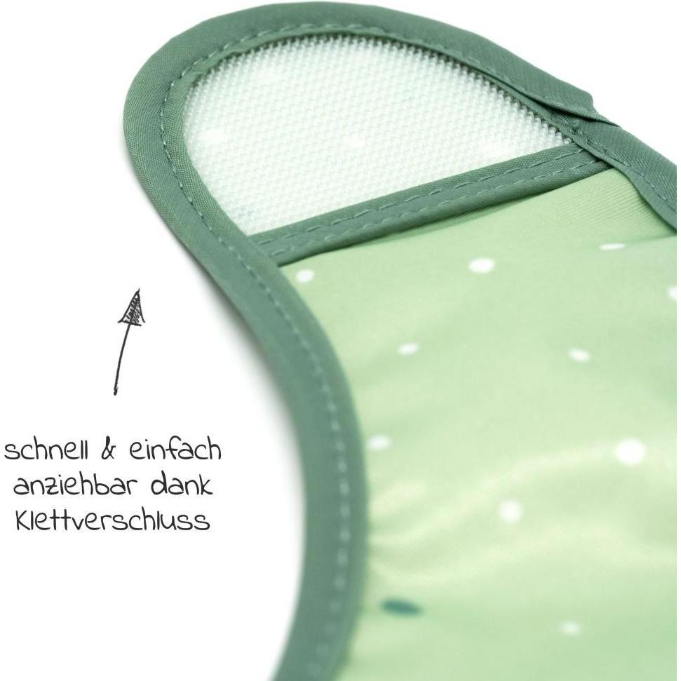 Thumbnail - MiaMia, Lätzchen, Lätzchen Lätzchen 5er Pack mit Klettverschluss - Grün