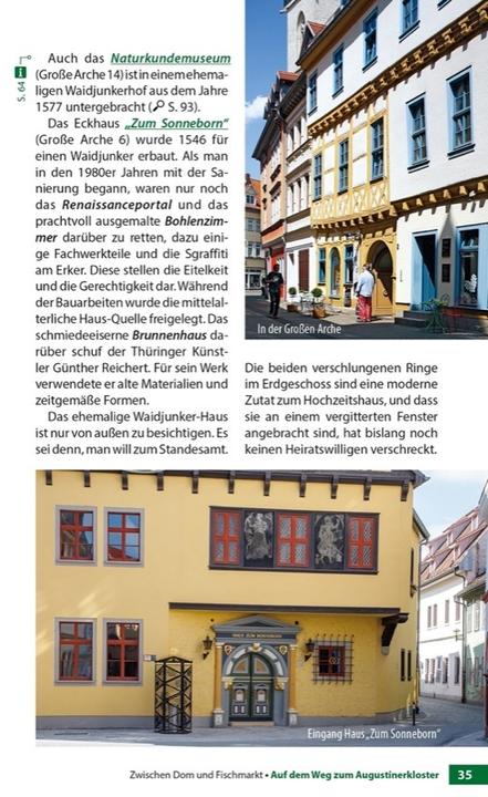 Produktbild Erfurt - Der Stadtführer (Deutsch, Wolfgang Knape, Thorsten Schmidt, 2024)