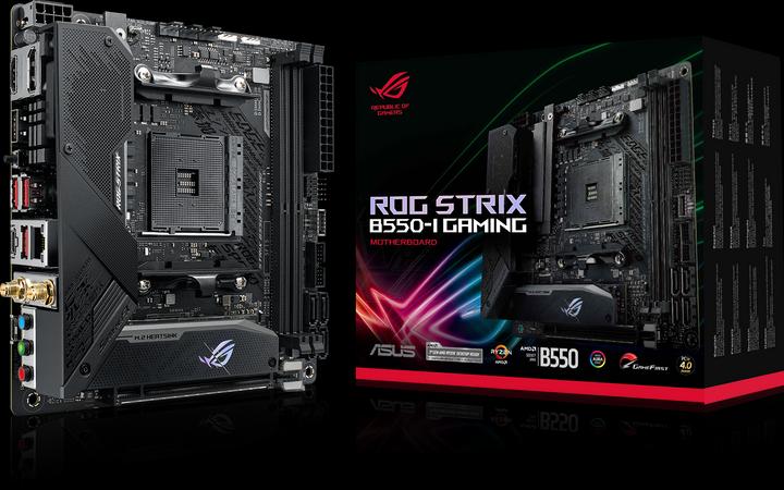 Image du produit ASUS ROG STRIX B550-I JEUX (AM4, AMD B550, Mini-ITX)
