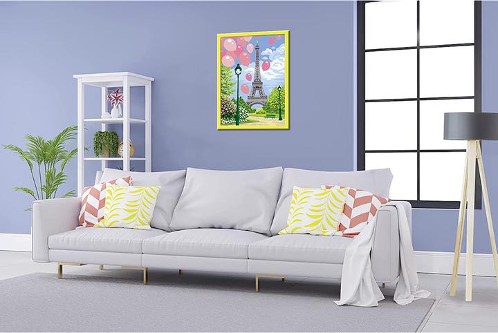 Actual product image Ravensburger Painting by numbers- Spring in Paris