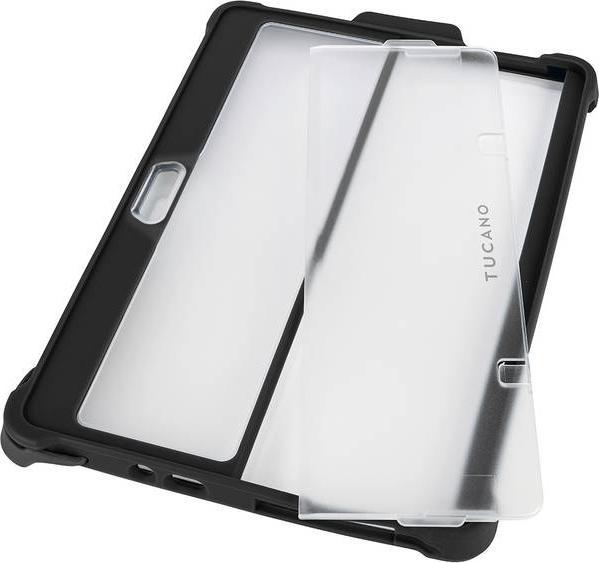 Produktbild Tucano Casco Schutzhülle für Surface Go 3/2/1, schwarz/transparent