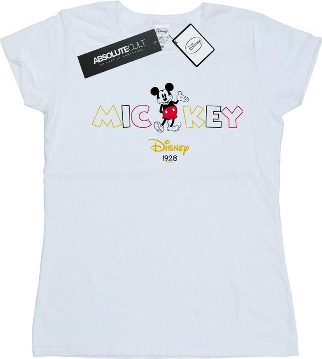 Immagine prodotto Disney Mickey Mouse 1928 Maglietta Donna (L)